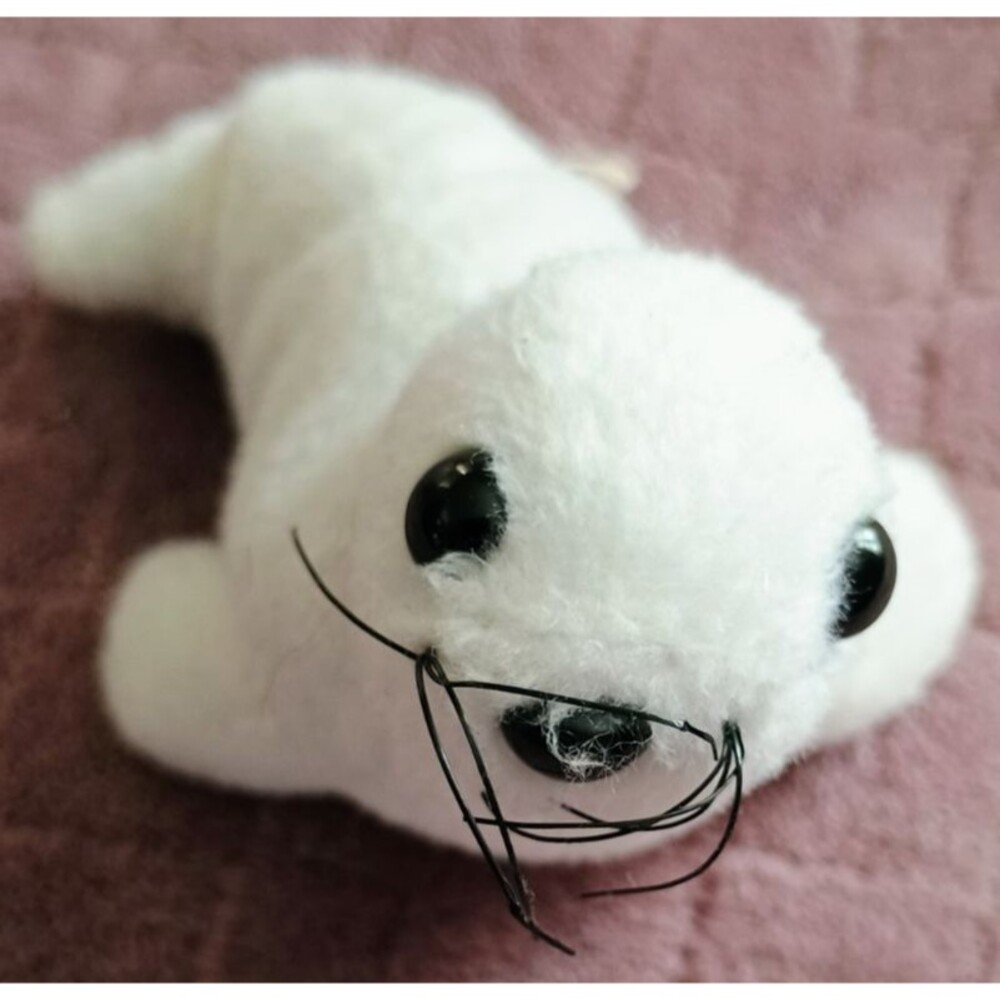 Rhode Island Novelty Mini 5" White Seal Plush Stuffed Animal